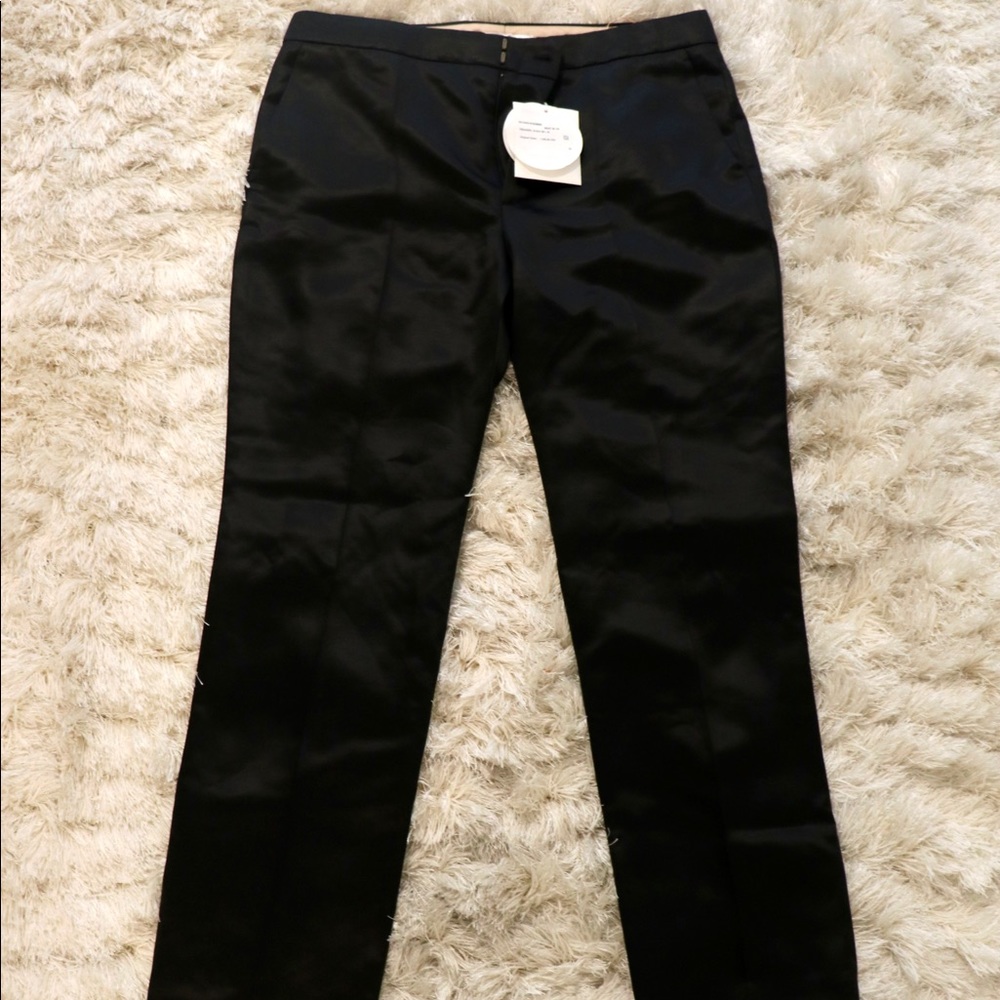 Chloé cropped black trousers